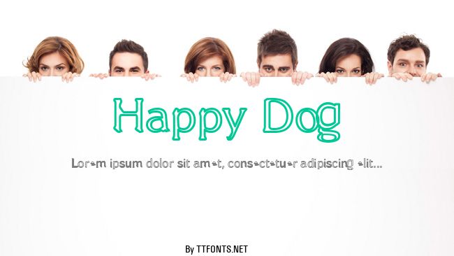 Happy Dog example