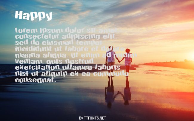 Happy example