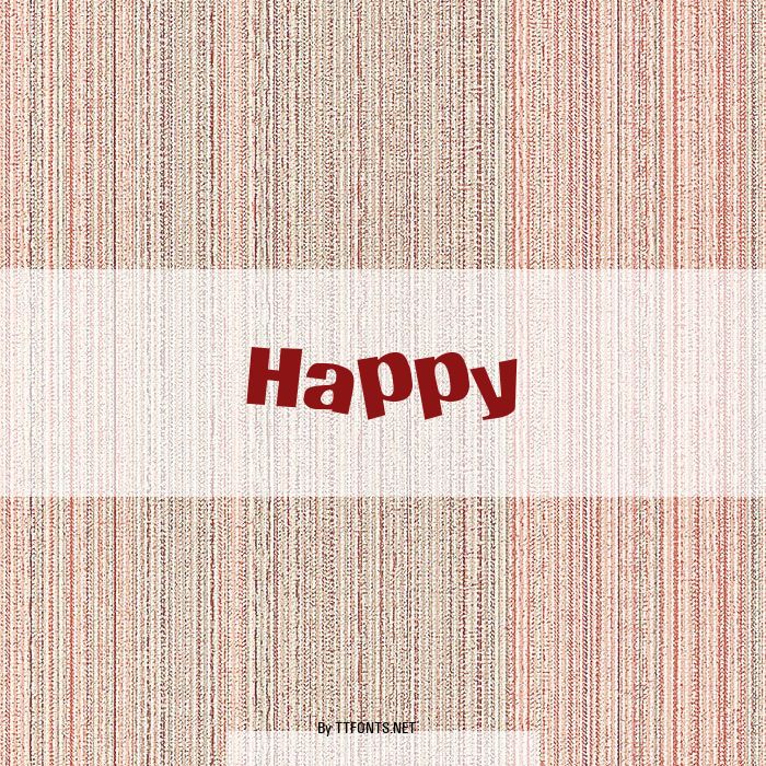 Happy example