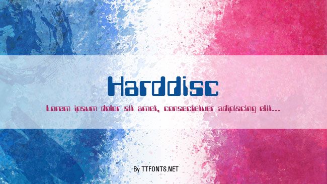 Harddisc example