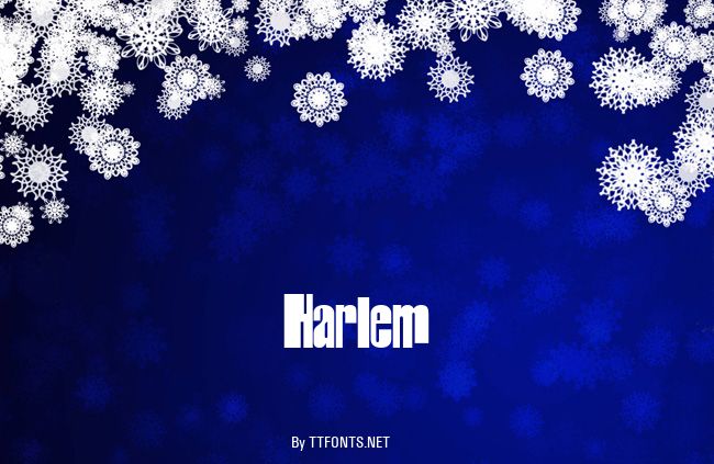 Harlem example