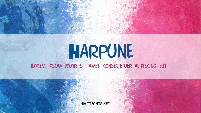 Harpune example
