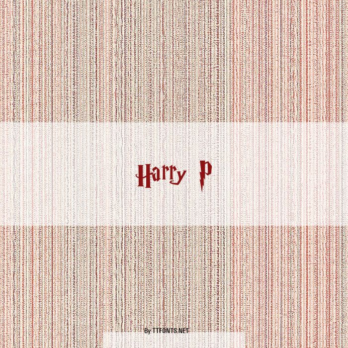 Harry P example