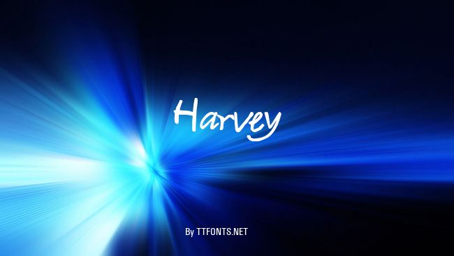 Harvey example