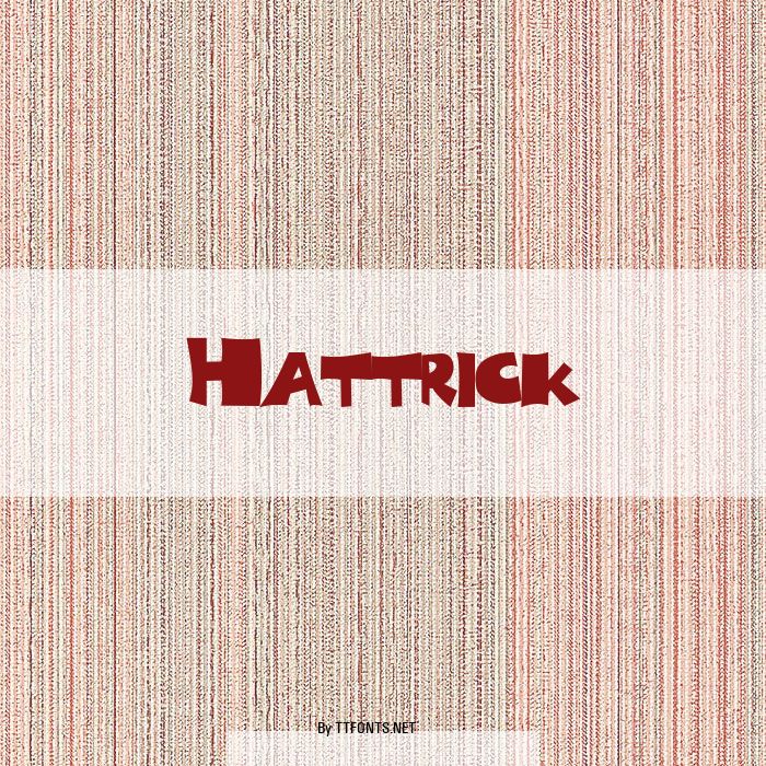 Hattrick example