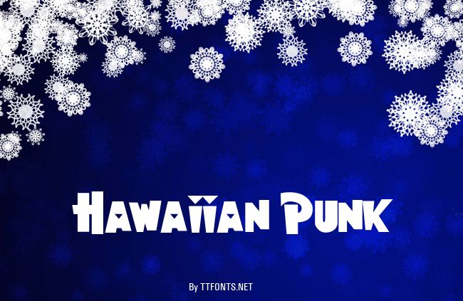 Hawaiian Punk example