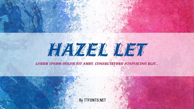 Hazel LET example