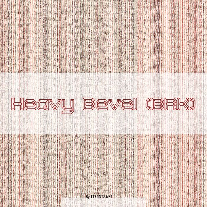 Heavy Bevel (BRK) example