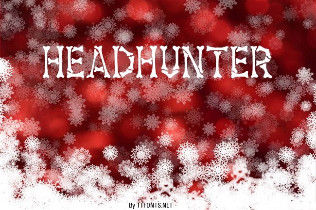Headhunter example