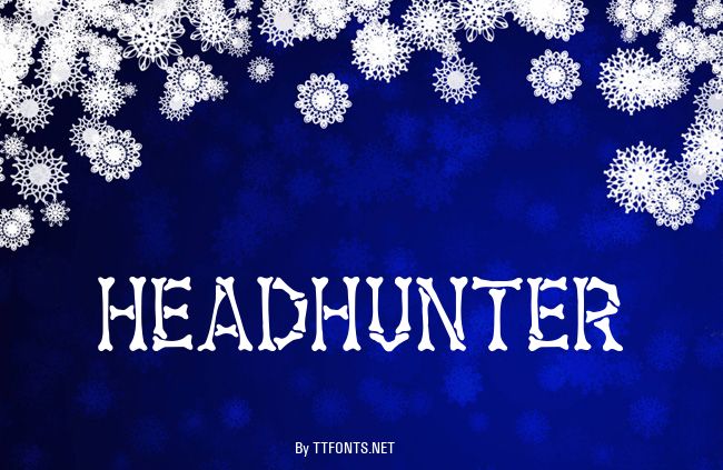 Headhunter example