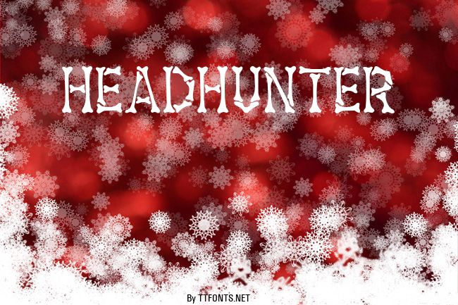 Headhunter example