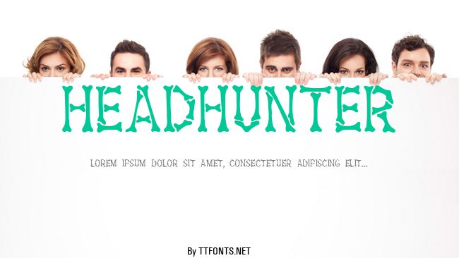 Headhunter example