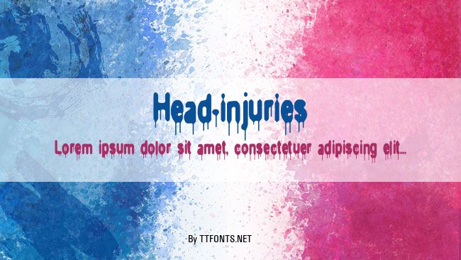 Head-injuries example