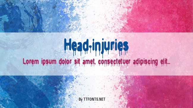 Head-injuries example