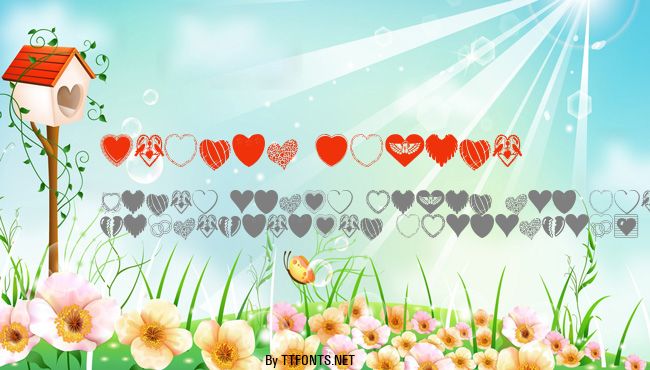 Hearts Galore example