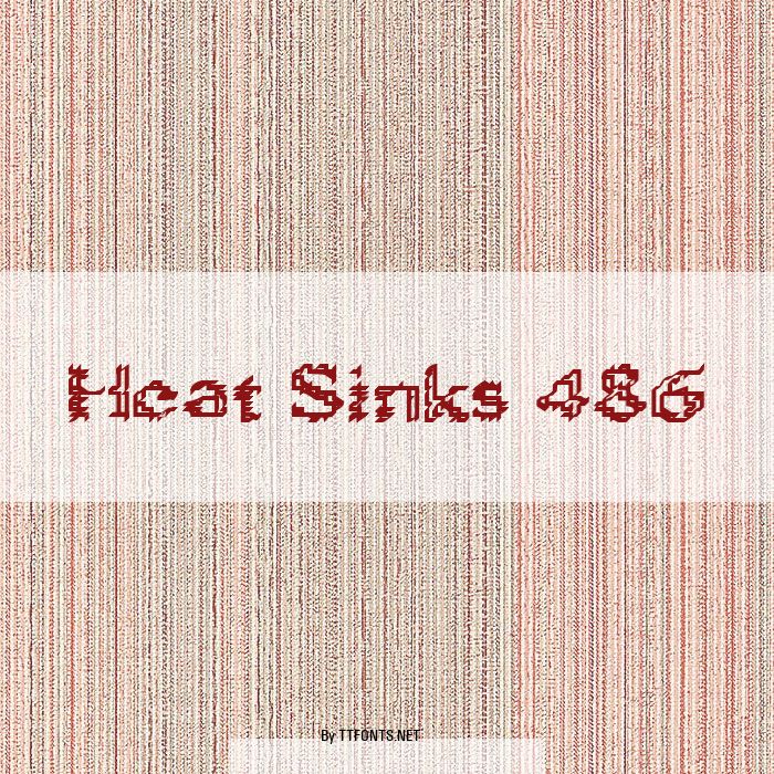 Heat Sinks 486 example