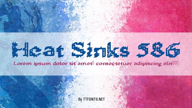 Heat Sinks 586 example