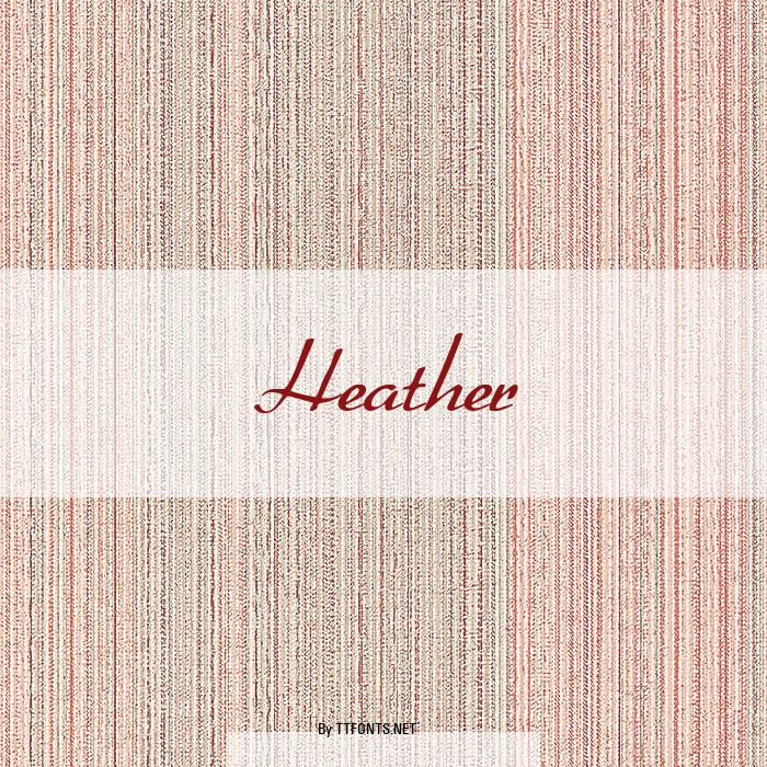 Heather example