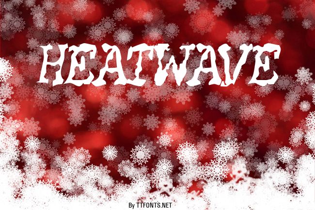 HEATWAVE example