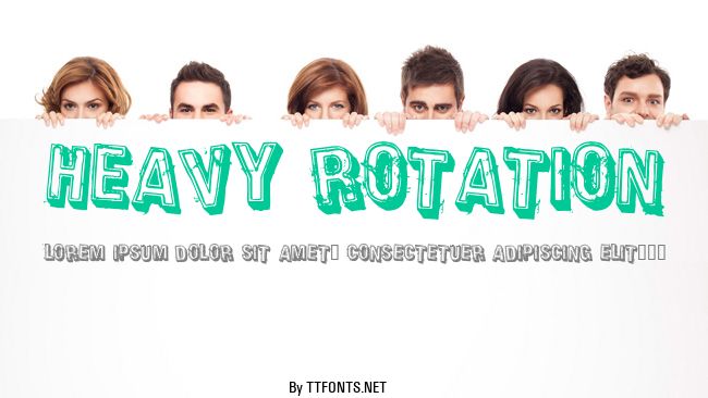 Heavy Rotation example