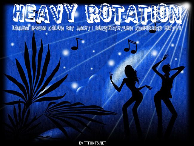 Heavy Rotation example