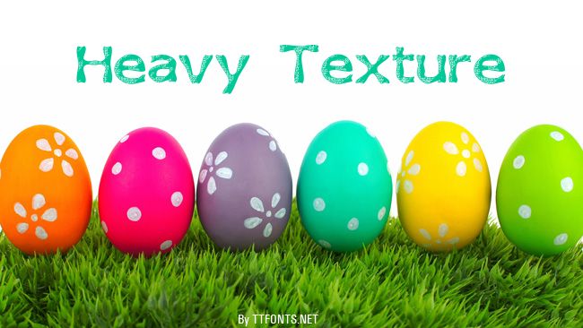 Heavy Texture example