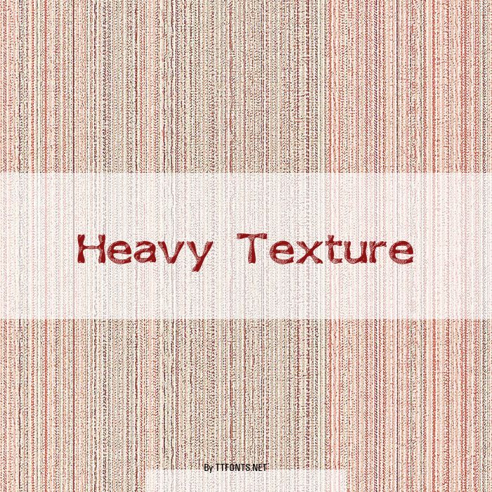 Heavy Texture example
