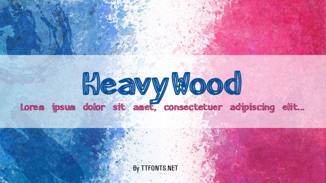HeavyWood example