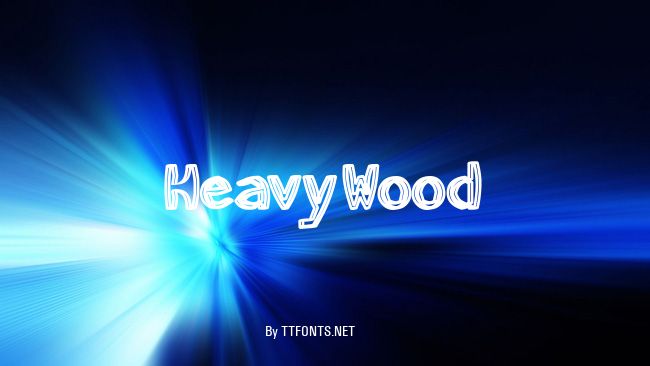 HeavyWood example