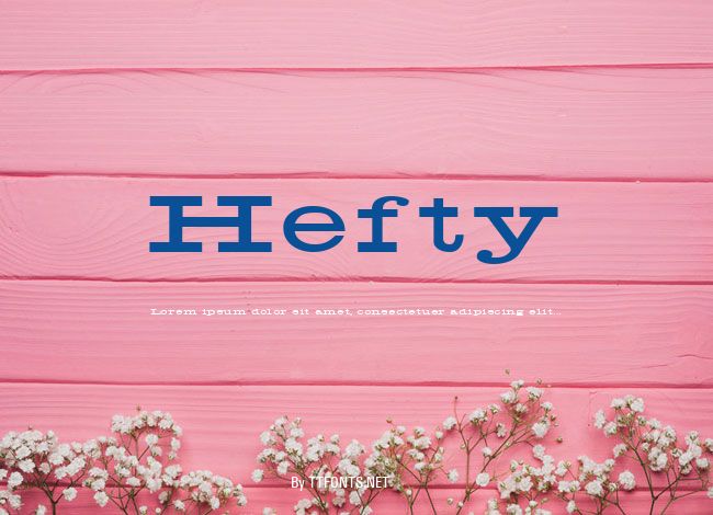Hefty example