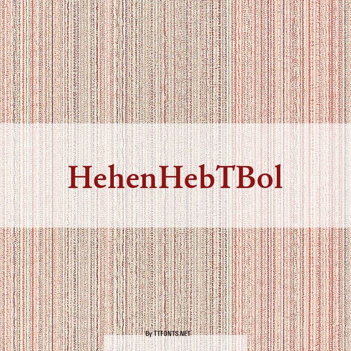 HehenHebTBol example