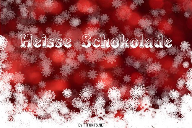 Heisse Schokolade example