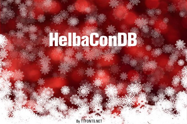 HelbaConDB example