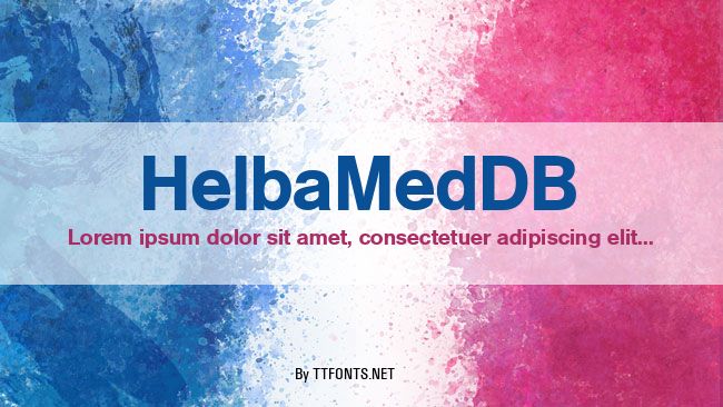 HelbaMedDB example