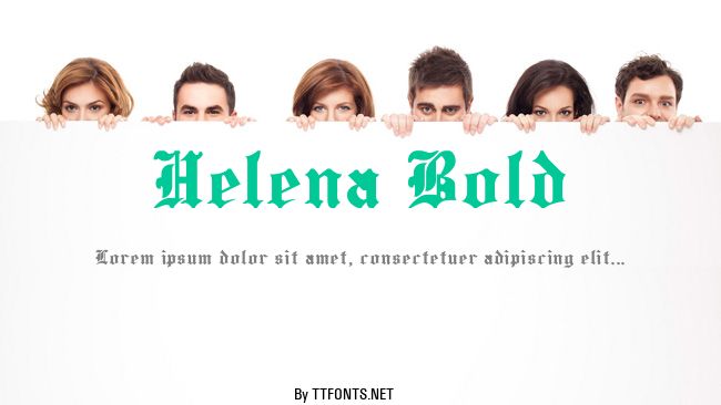 Helena Bold example