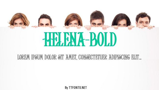 Helena-Bold example
