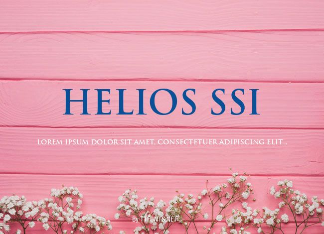 Helios SSi example