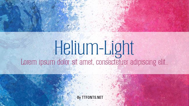 Helium-Light example