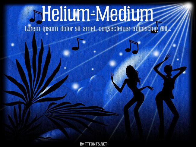 Helium-Medium example