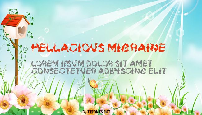 Hellacious Migraine example