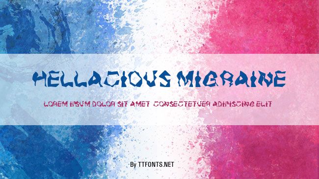 Hellacious Migraine example