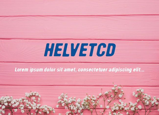 HELVETCD example