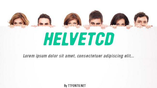 HELVETCD example