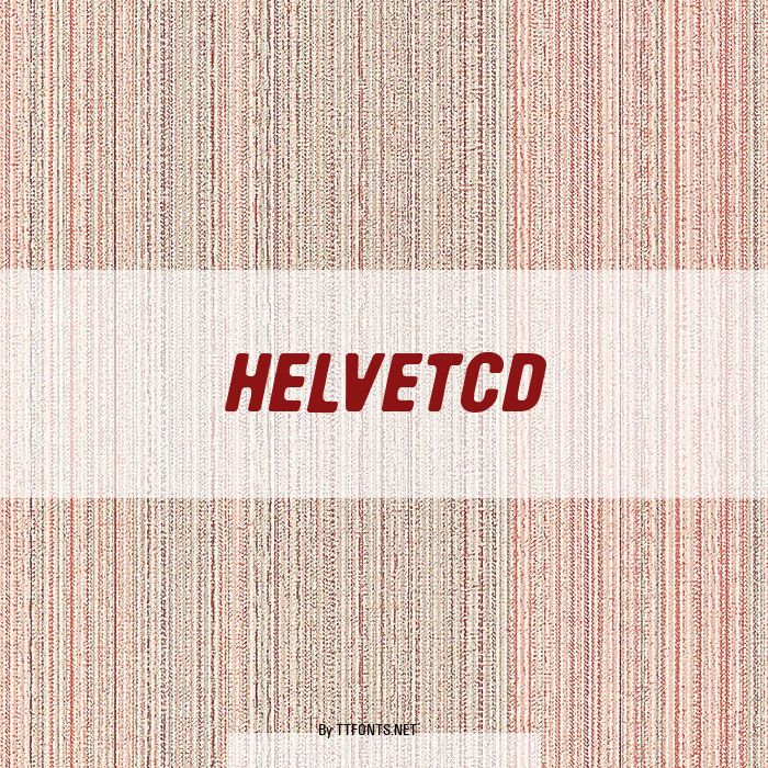 HELVETCD example