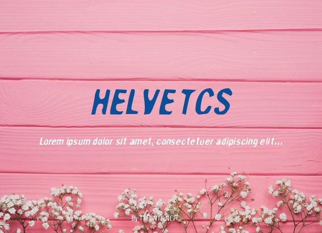 HELVETCS example