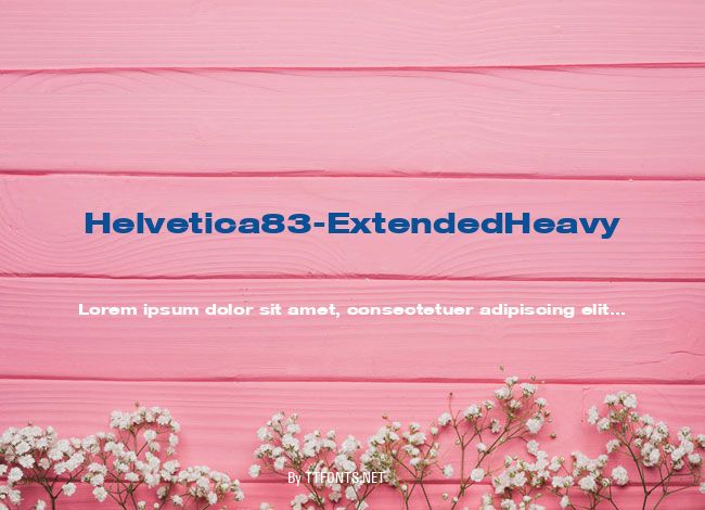 Helvetica83-ExtendedHeavy example