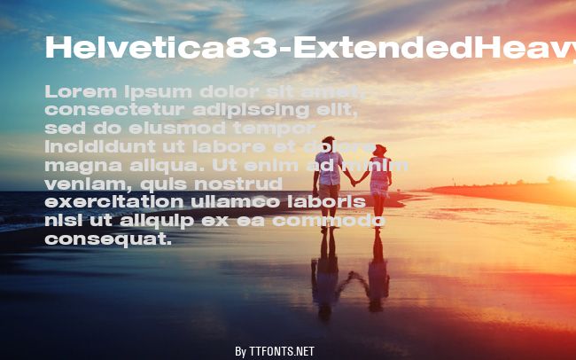 Helvetica83-ExtendedHeavy example