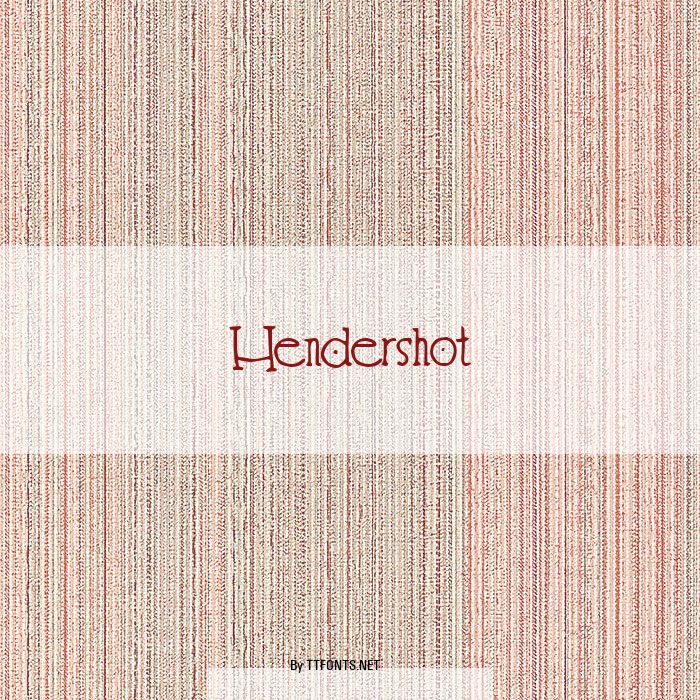 Hendershot example