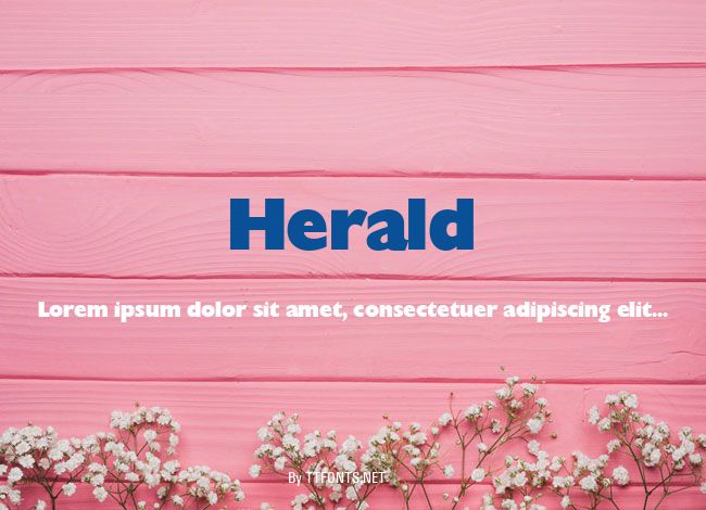 Herald example