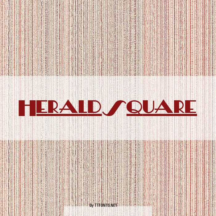 HeraldSquare example